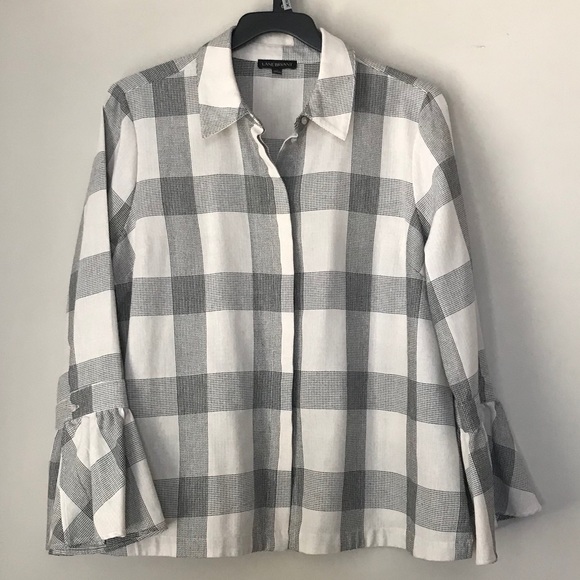 Lane Bryant Buffalo print top (NWOT) - Picture 6 of 8